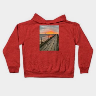 Red Sky in the Morning Kids Hoodie